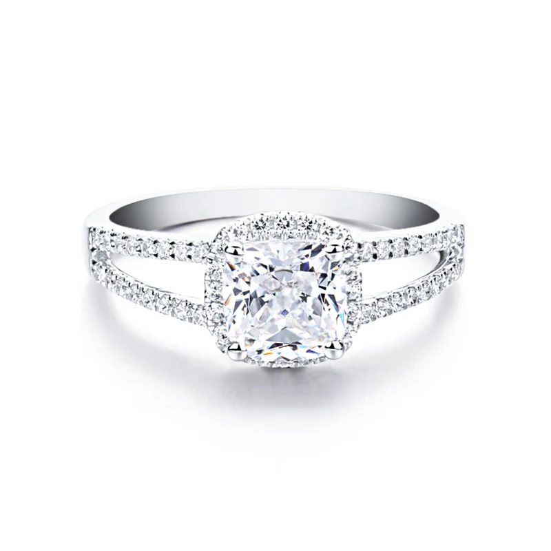 CHEESTAR JEWELS белый бисер кольцо из стерлингового серебра 925 пробы центральный камень