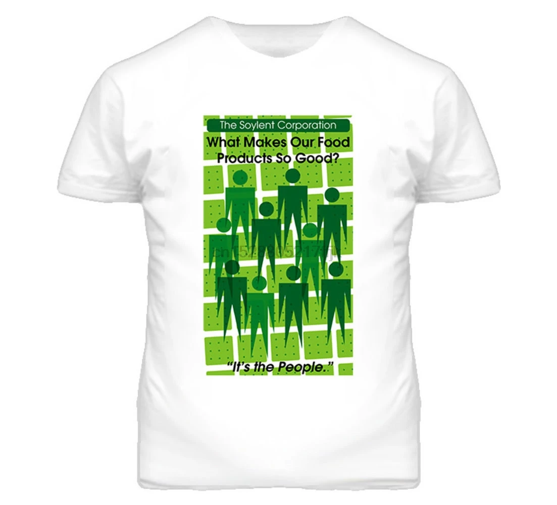 Футболка The Soylent Green Corporation Movie Connors Heston|Мужские футболки| |