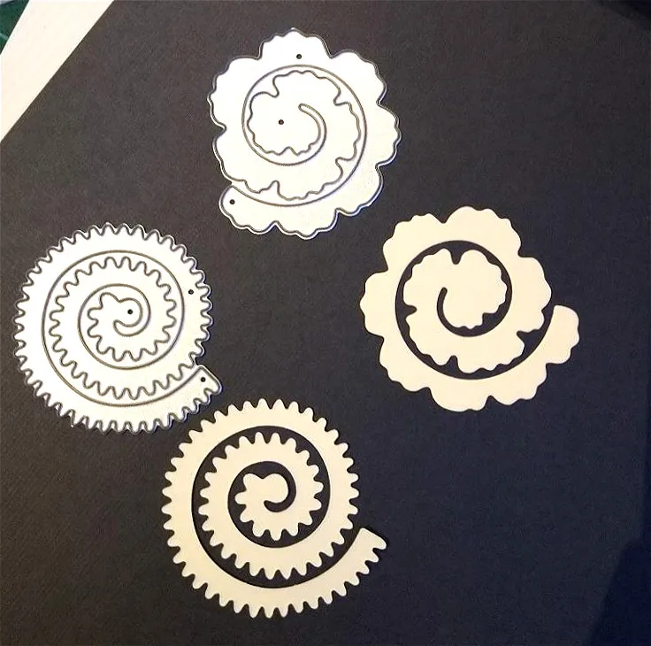 2 шт./компл. трафарет для резки розовато цветов в рулоне рукоделия скрапбукинга