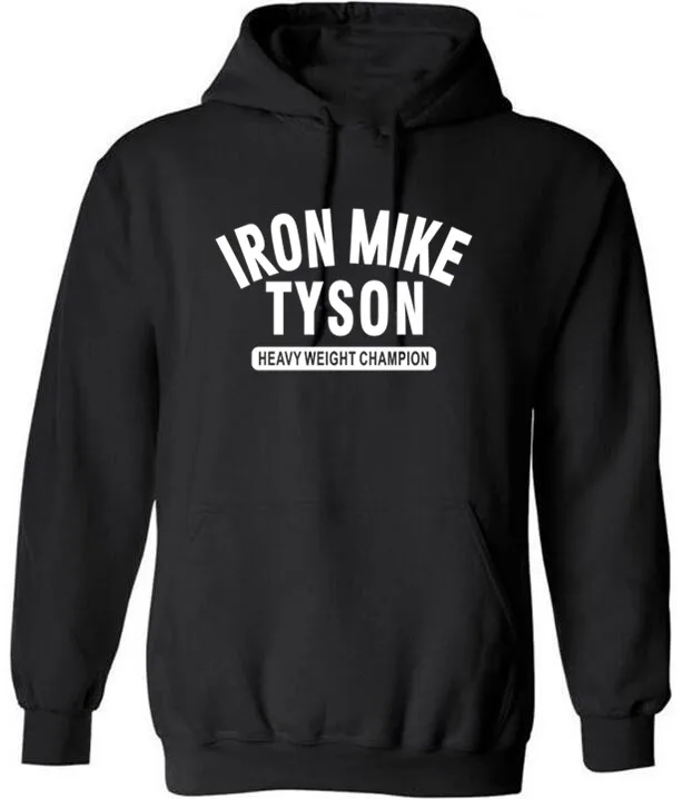 Мужская толстовка с надписью Iron Mike Tyson BOX футболки принтом логотипа крутые