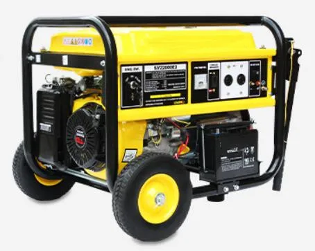 439CC 15HP мощный четырехтактный бензиновый генератор 220 в 5 кВт однофазный бытовая