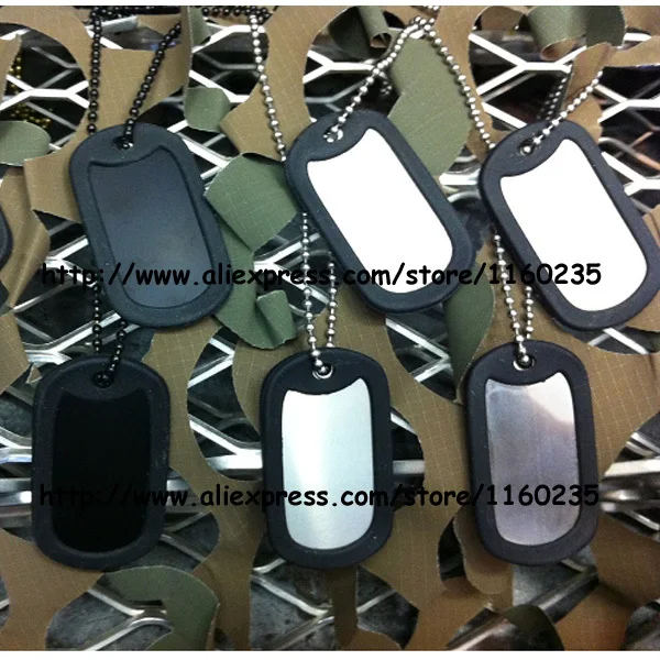 Мужские ювелирные изделия собачьи бирки военные горячая Распродажа модные