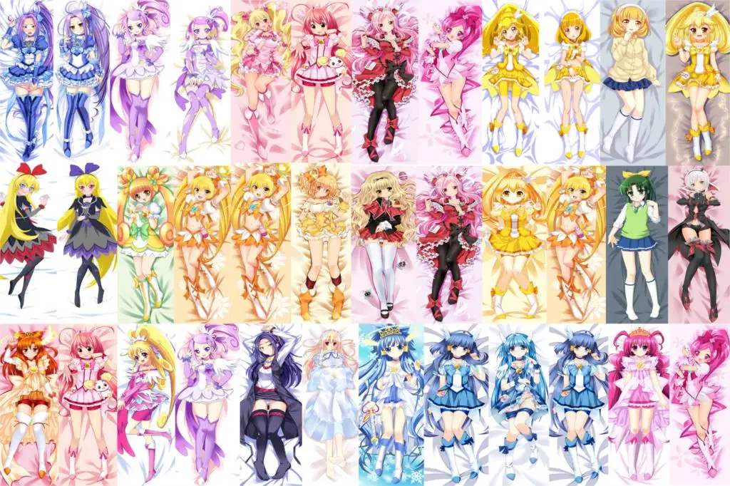 Май обновление Аниме Pretty Cure Precure персонажи сексуальная девушка отаку дакимакура