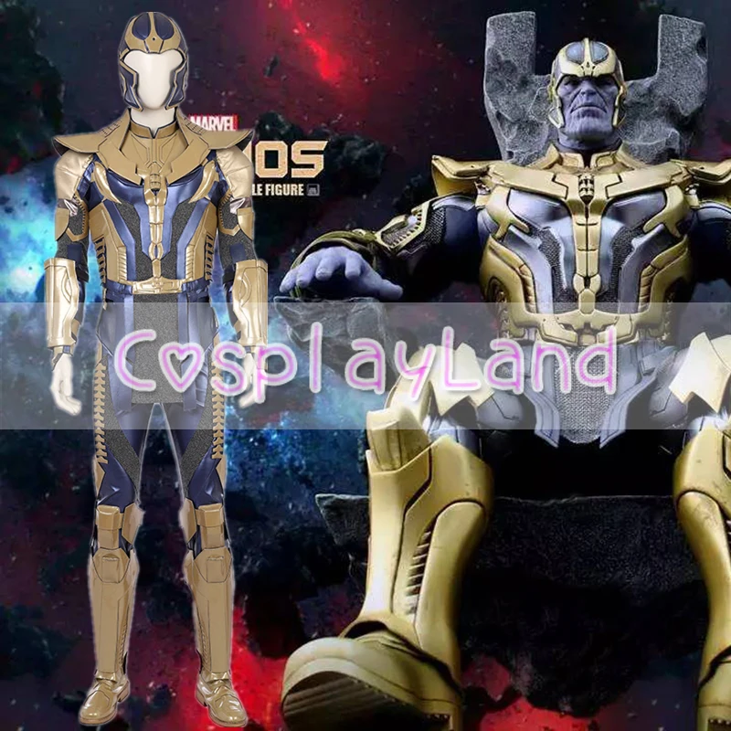 Новинка 2018 карнавальный костюм Aven Thanos из фильма мужские костюмы на Хэллоуин