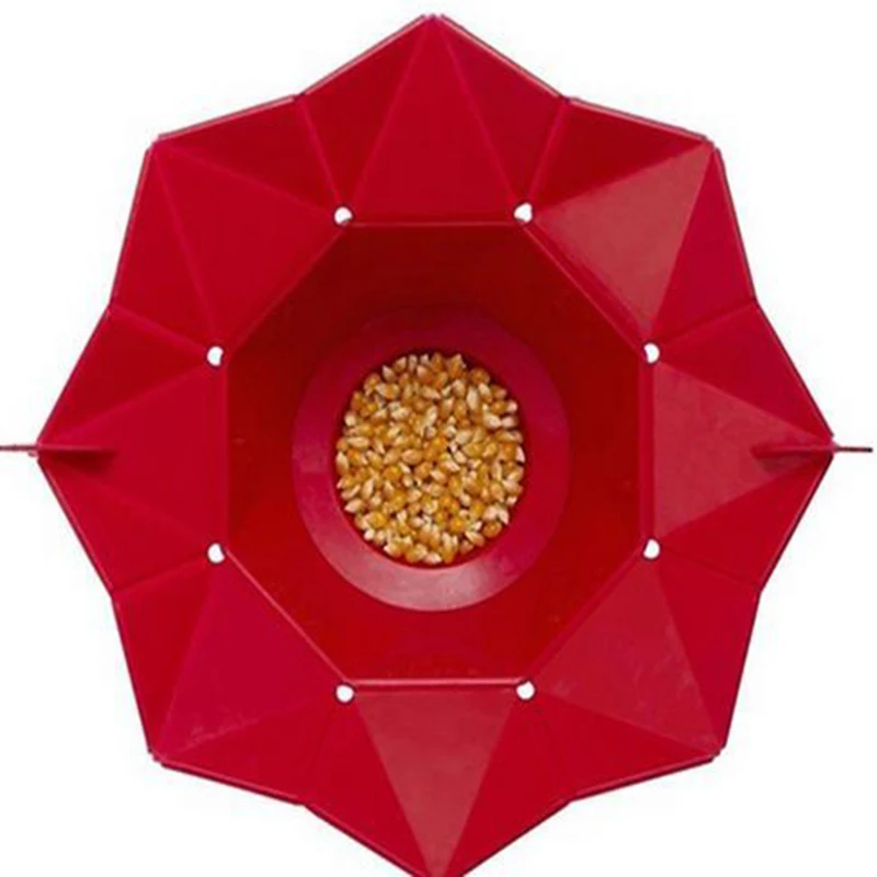 DIY попкорн производитель артефакт микроволновая домашняя силиконовая миска