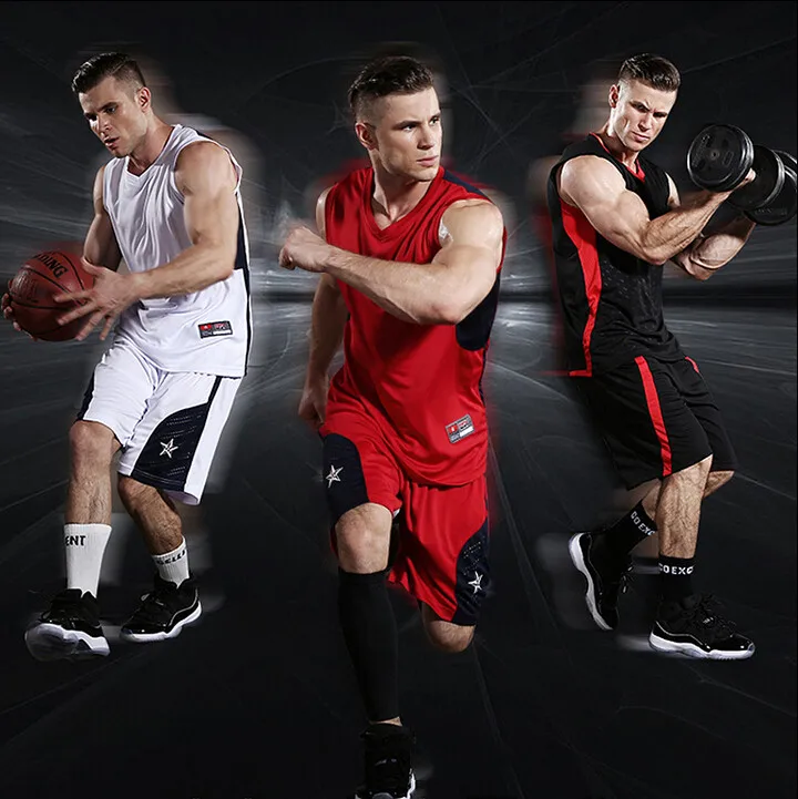 Для мужчин s спортивный костюм для фитнеса одежда Баскетбол Футбол Джерси