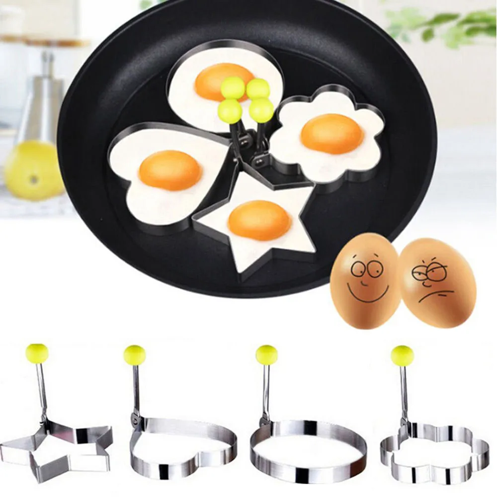 Stainless Steel Fried Egg Shaper egg Pancake Mould Mold Kitchen Cooking Tools Oct12#2 | Дом и сад