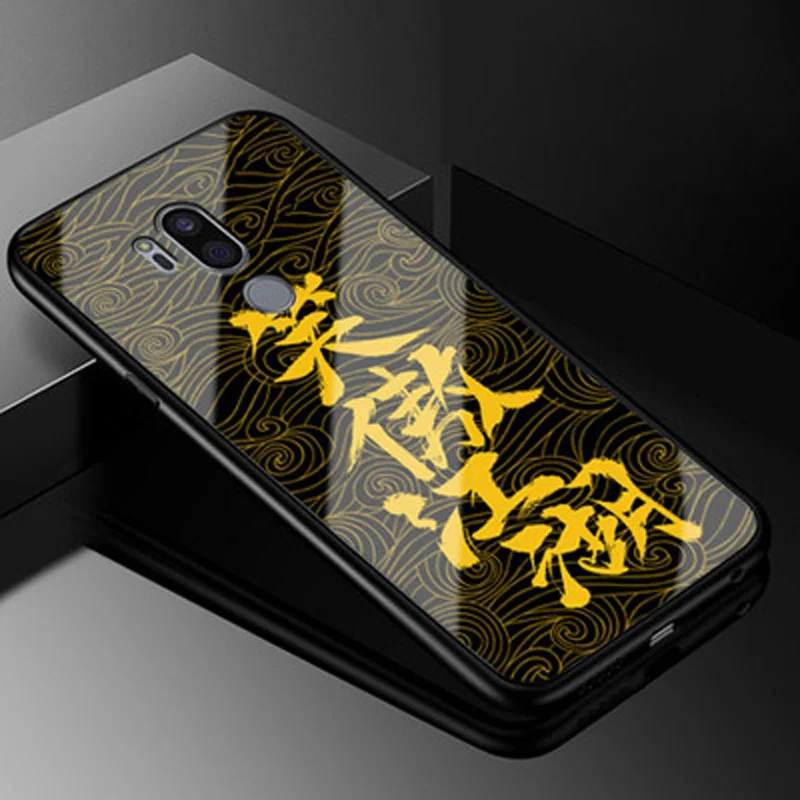 Роскошный чехол из закаленного стекла для LG G7 ThinQ G710, чехол, мягкая силиконовая рамка, жесткая задняя крышка для LG G 7 ThinQ, чехол s LGG7ThinQ, оболочка