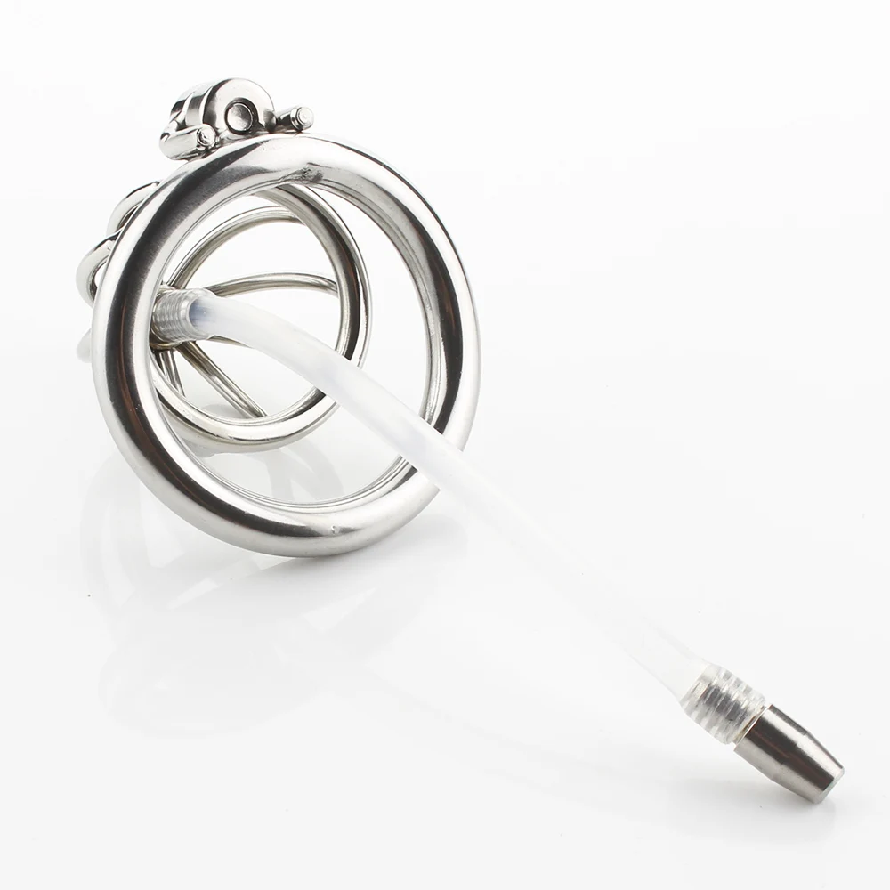 Устройство верности мужской маленький замок для пениса из нержавеющей стали