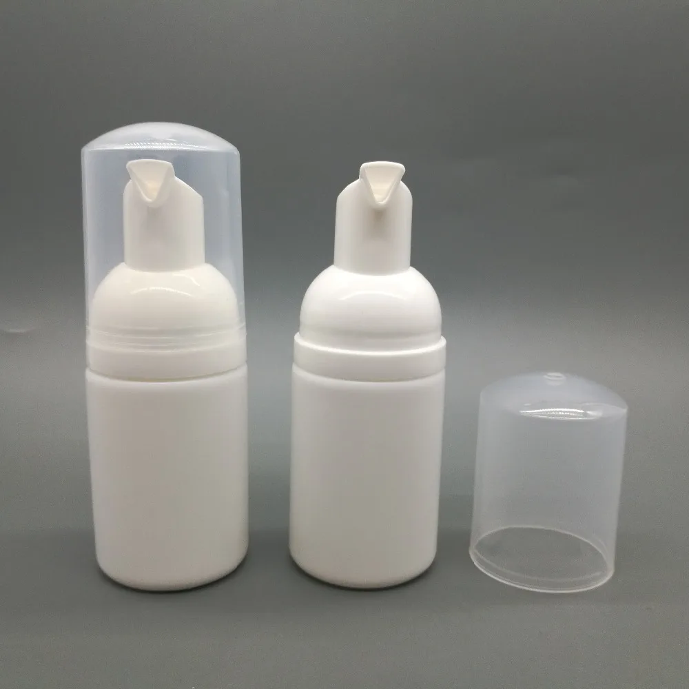 24 шт./лот 30 мл HDPE белая пенопластовая бутылка с насосом пластиковый Пустой