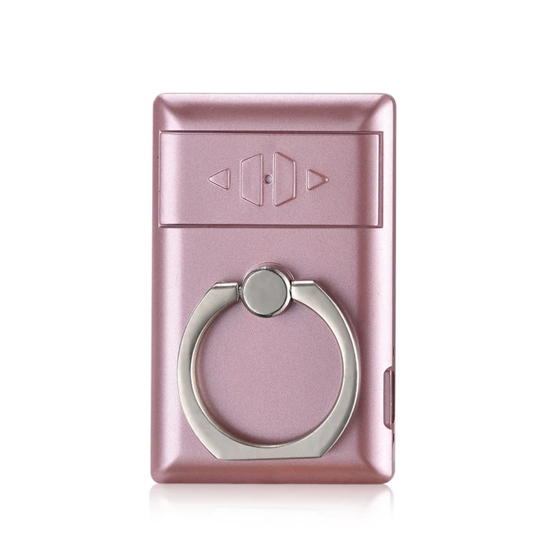 pink Gerui креативный USB прикуриватель может сделать мобильный телефон кронштейн Зажигалка многофункциональные аксессуары для сигарет - Цвет: pink