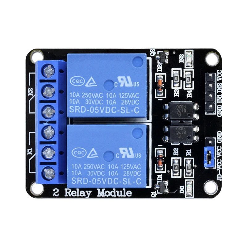 1Pcs 12V 2 Channel Relay Module Shield For Arduino Arm Pic Avr Dsp Electronic #8 | Электроника