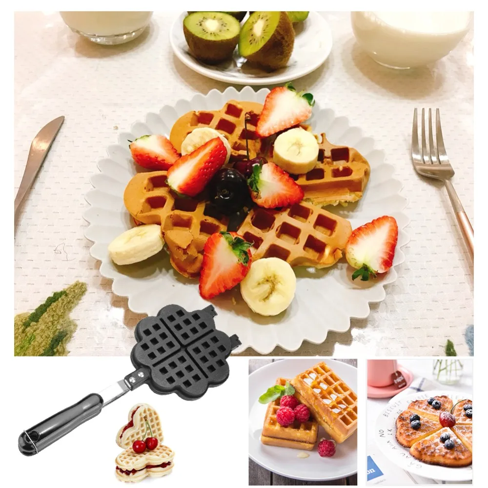 Вафельная форма антипригарный DIY торт для детей посуда выпечки кухонные