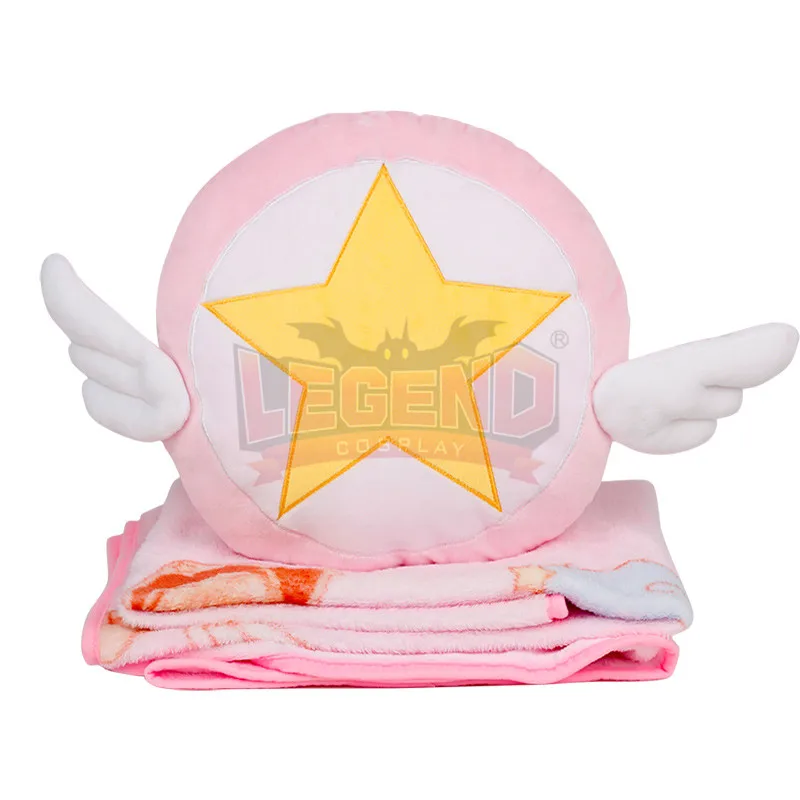 Cosplaylegend Сакура карточный чехол КИНОМОТО сумка для косплея розовая одеяло| |