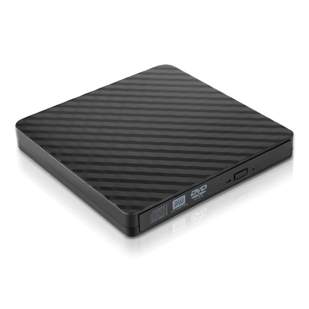 Ультра тонкий высокоскоростной внешний DVD RW привод USB 3,0 CD Писатель Привод горелки