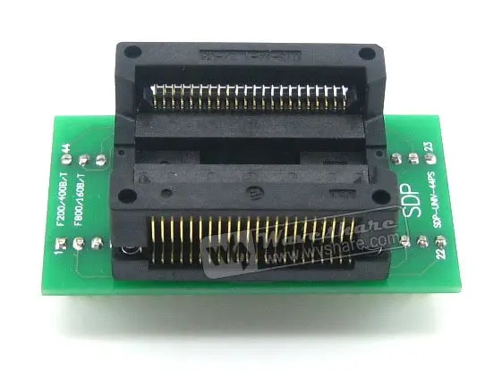 SOP44 TO DIP44 # SOP44 SO44 SOIC44 Enplas IC Programming Adapter Test Burn-in Socket 1.27mm Pitch