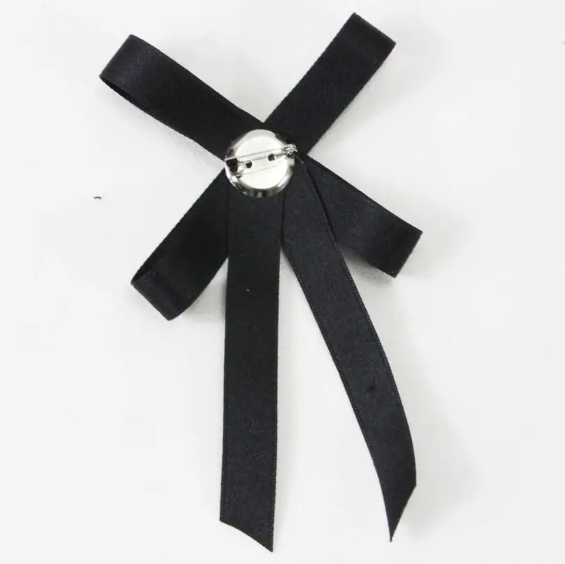 Ретро брошь с двумя бриллиантами и бантом искусственный воротник декоративный