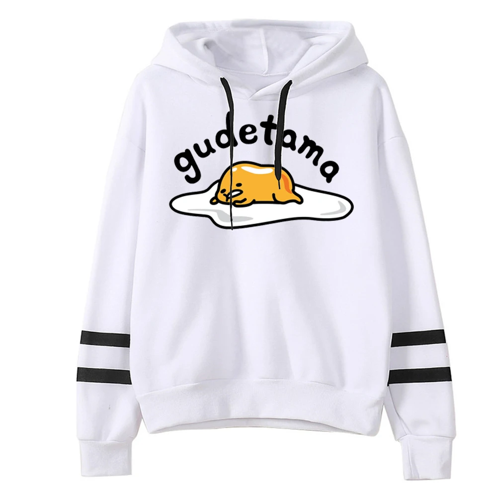 Женская толстовка с принтом gudetama дизайнерская Толстовка милая уличная одежда