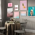 Настенная картина с принтом Тычинки на пляже