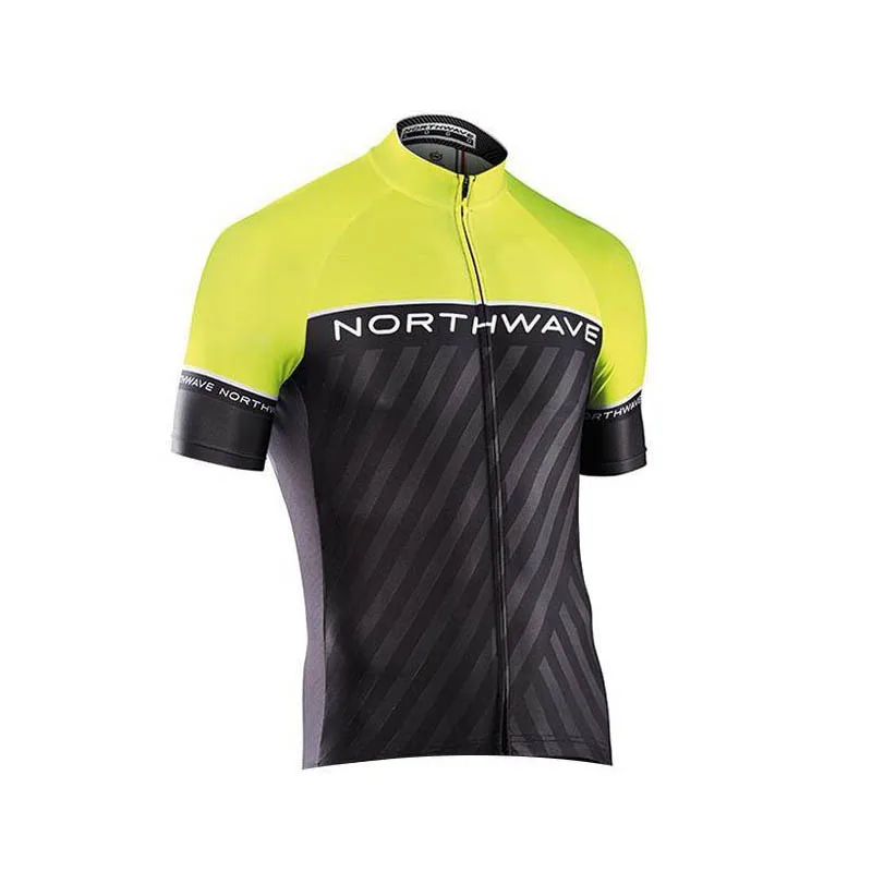 NW Мужская велосипедная майка 2019 pro team летний короткий рукав MTB велосипедный