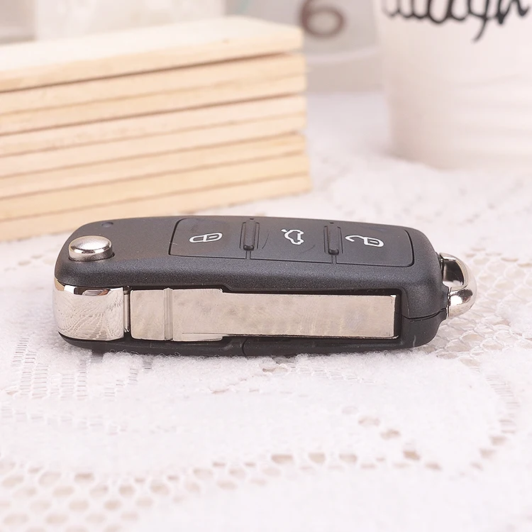 Бесплатная доставка OEM Оригинальный размер 3 кнопки 3B дистанционный ключ для VW New