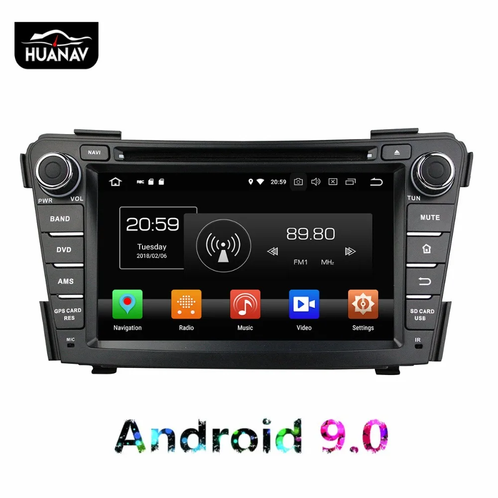 Автомобильный DVD-плеер DSP Android 9 0 GPS-навигация для HYUNDAI I40 2011-2015 автомобильное радио
