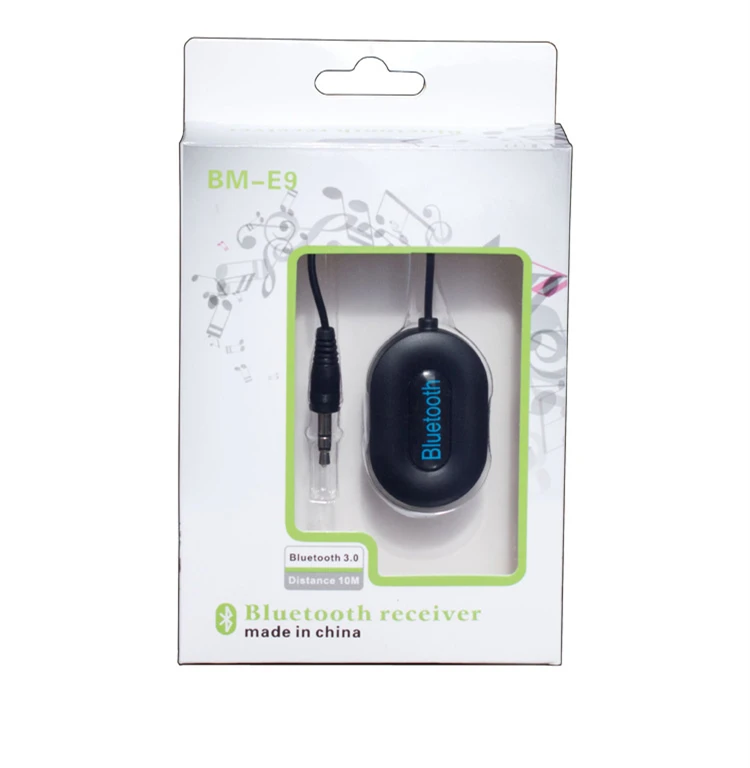 Portable Mini Wireless Bluetooth Car Kit 3.0 Music Receiver Adapter 3.5mm Stereo Hands Free AUX Speaker | Автомобили и мотоциклы