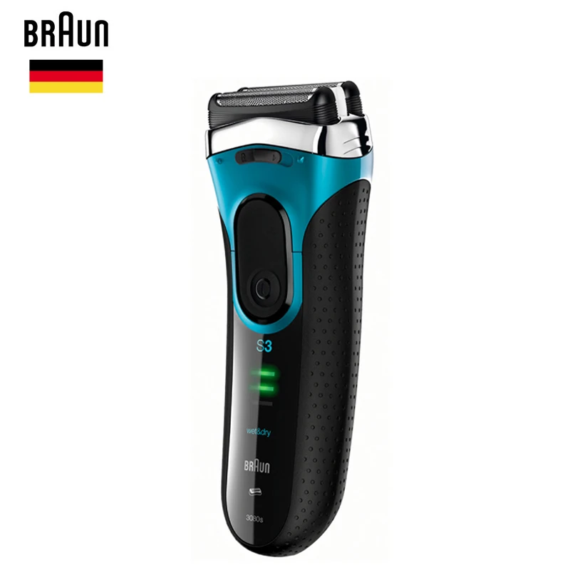 Электробритва Braun Series 3 3080S для влажного и сухого бритья тройное лезвие технология
