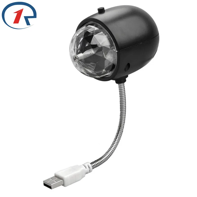 ZjRight 2 в 1 USB светодиодный светильник освещение Портативный Красочный
