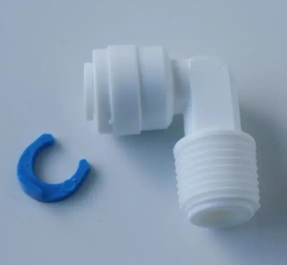 

Water filter parts quick joint fittings 4044 1/4" male screw elbow adapter