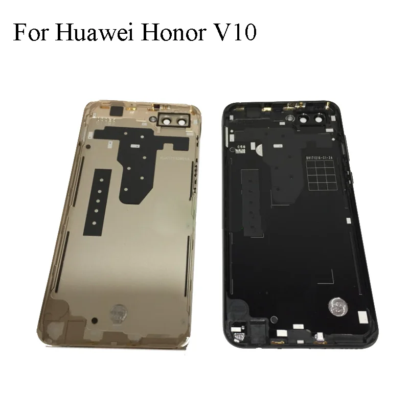 Задняя крышка для Huawei Honor V10 V 10 чехол на всю батарею задняя Запасная часть|Корпусы