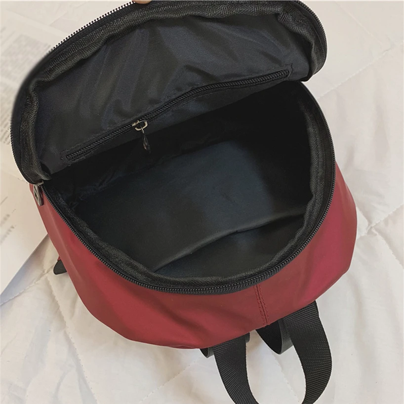 Aelicy Unisex Casual Travle Backpack Men Small Quality Nylon Waterproof Students Satchel Women Wild Solid Mini Shoulder Bag New | Багаж и