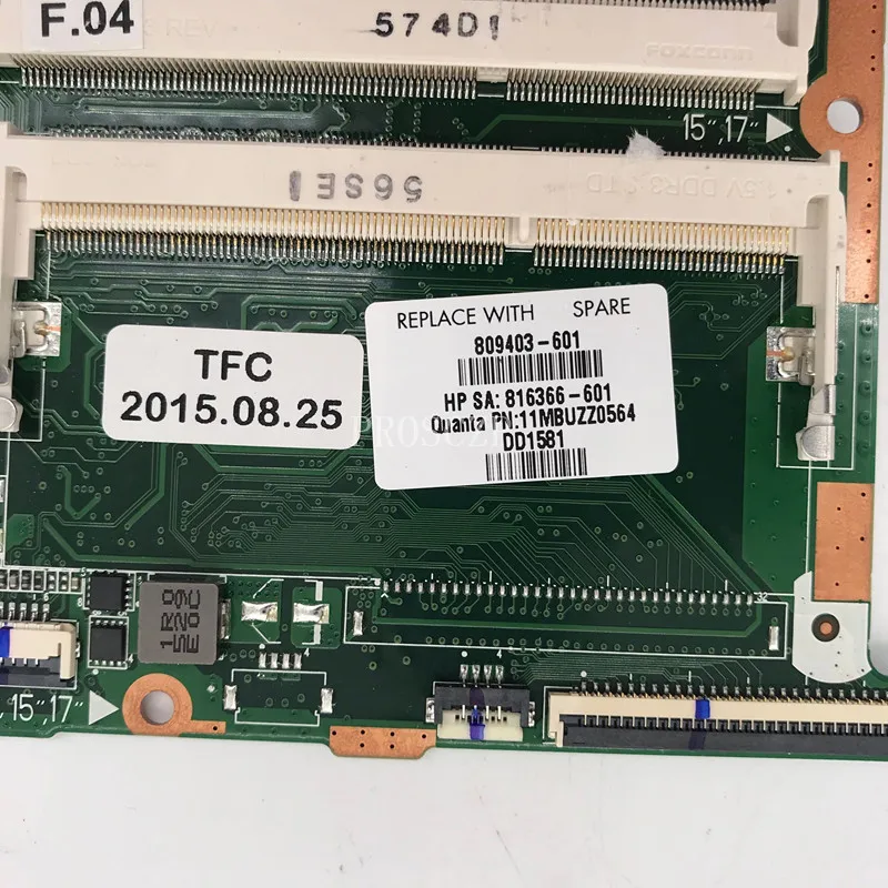 Материнская плата для ноутбука 17-G 17Z-G000 809403-601 816366-601 DA0X21MB6D0 | Компьютеры и офис