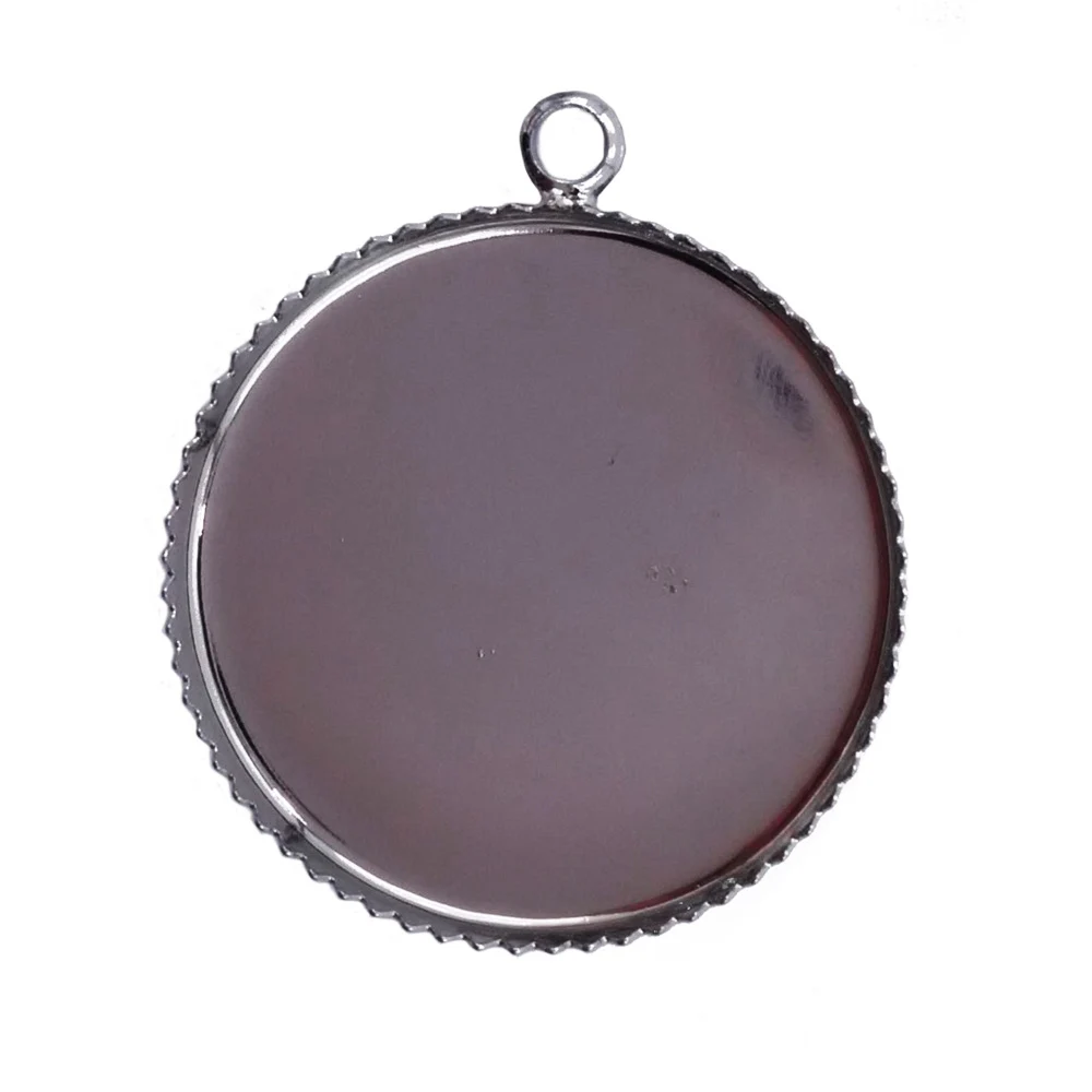 Оптовая Продажа 1000 шт Круглые Подвесные лотки заготовки для подвесок 12 мм 14 16 18 20