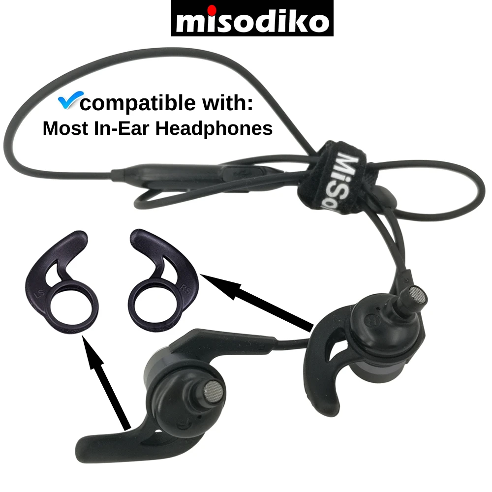 Нескользящие крючки для наушников misodiko Jaybird X4 X3 X2 Bluebuds X BeatsX Bluetooth спортивные