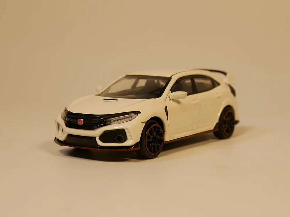 Модель TSM 1:64 MINI GT HONDA CIVIC Тип R литая модель автомобиля | Игрушки и хобби