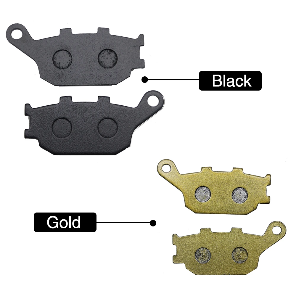 Alconstar 1 пара задних тормозных колодок для мотоциклов Kawasaki Z750 Z1000 Honda CB400 CB500 C600 CBF600