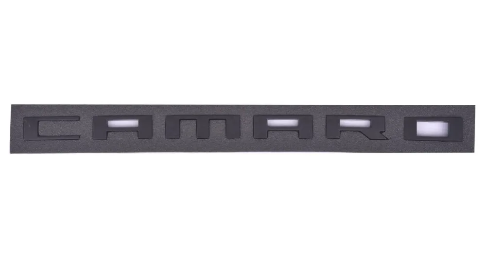 Camaro эмблема письма для 3D значок Chevy 2010 2011 2012 2013 2014 2015 Эмблема Fender табличка с именем