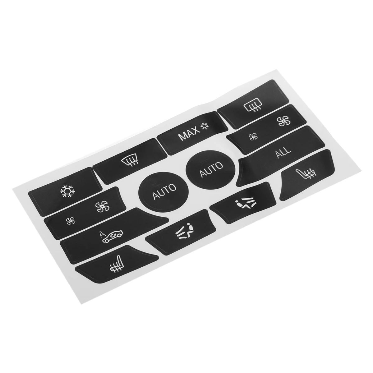 Автомобильная наклейка для приборной панели контроля климата панель ремонта