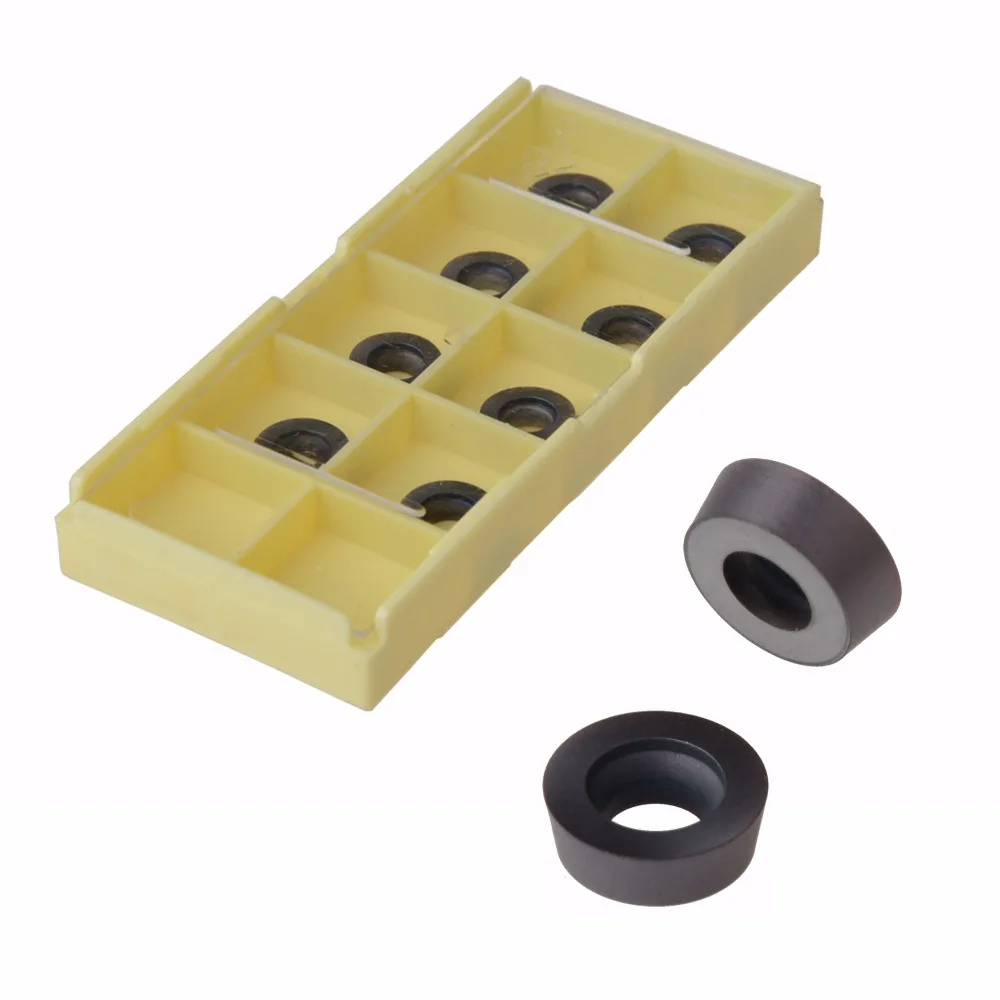 10 шт. фрезерные инструменты RPMW1003 карбидные вставки инструмент для нарезки