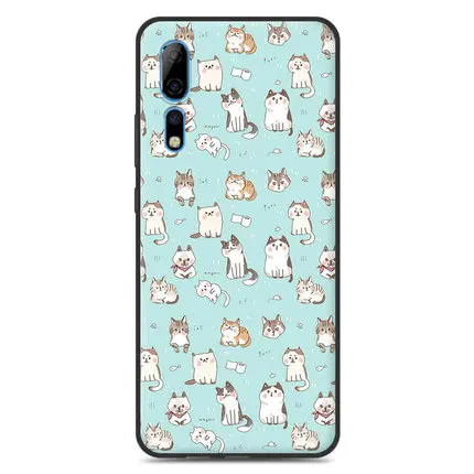 A18 Силиконовый чехол для zte Axon 10 pro shell 10pro чехол Axon10 pro мультяшный чехол для телефона из ТПУ для zte A2020 Pro мягкий задний Чехол s бампер - Цвет: A18