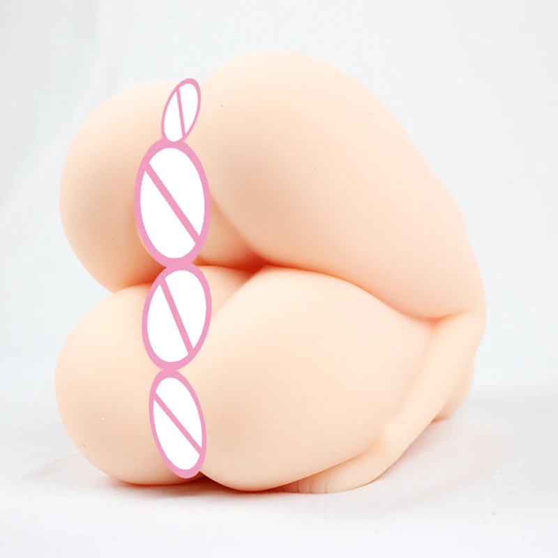 QRTA 1.4 кг японский реальность силикона задница киска и анус реальной вагинальный