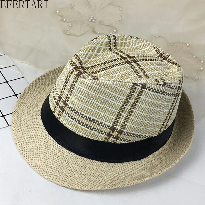 Летняя соломенная шляпа для обувь мужчин и женщин в лето Открытый Защита от