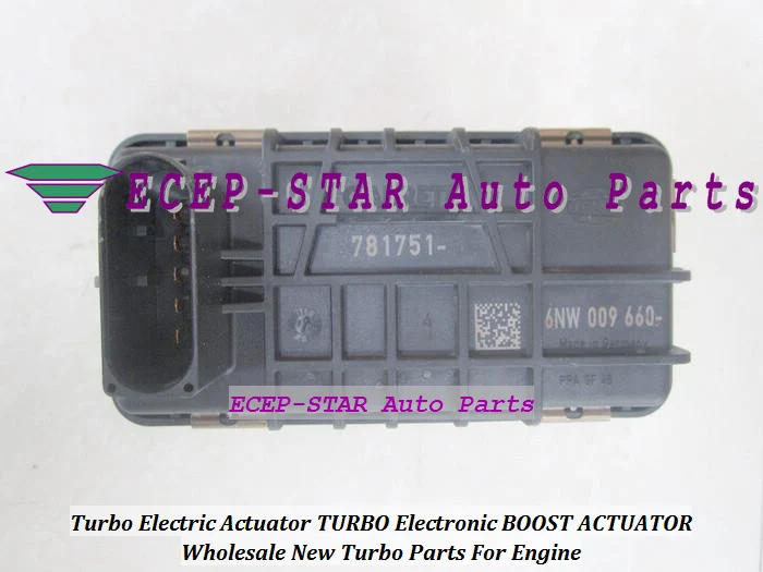 Турбокомпрессор Электропривод TURBO Electronic BOOST G 031 G31 G031 31 6NW009660 781751 6NW 009 660 660|actuator