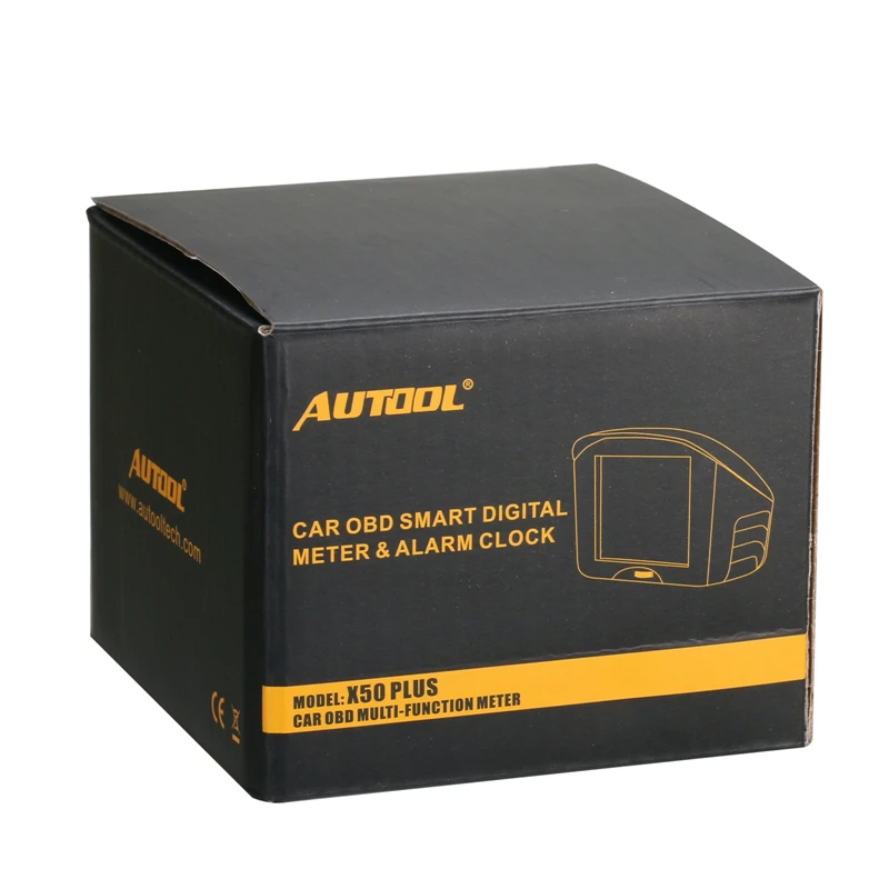 Мультифункциональный Автомобильный бортовой компьютер AUTOOL X50 Plus умный цифровой