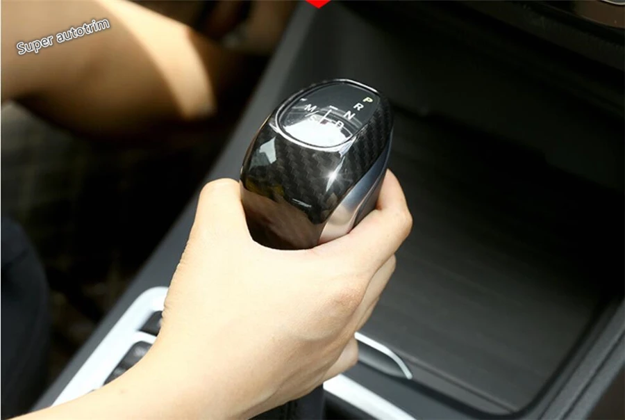

Lapetus Accessories Gear Shift Gearshift Head Knob Cover Trim For BMW 2 Series Active Tourer F45 F46 2015 - 2019 218i 228i ABS