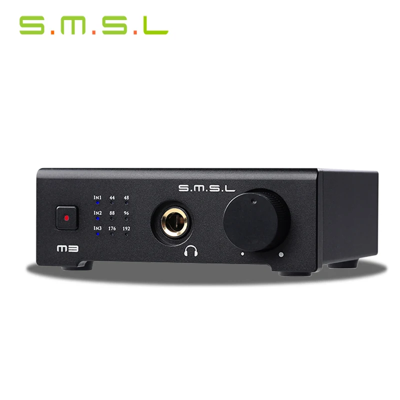 Новый SMSL M3 USB Hd для интерфейса аудиодекодера Hifi Exquis 24bit/192kHz Dac с | Усилители мощности -32719334378