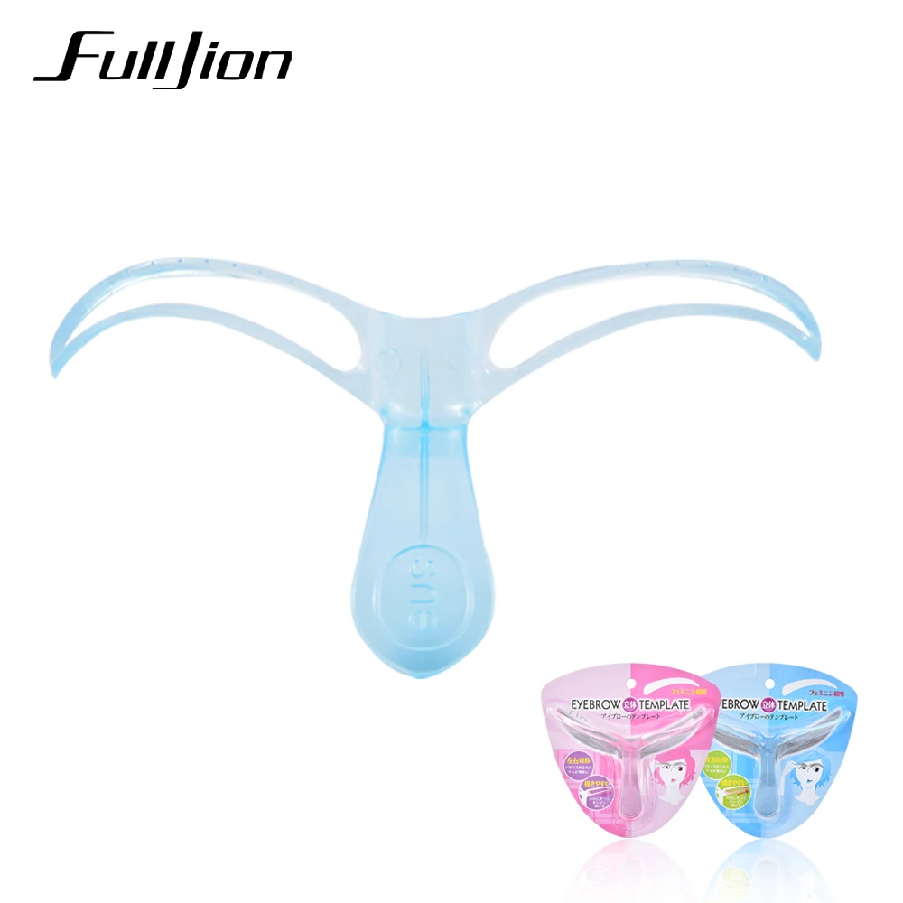 Fulljion 1 шт. трафареты для бровей формы уход за бровями макияж модель шаблон