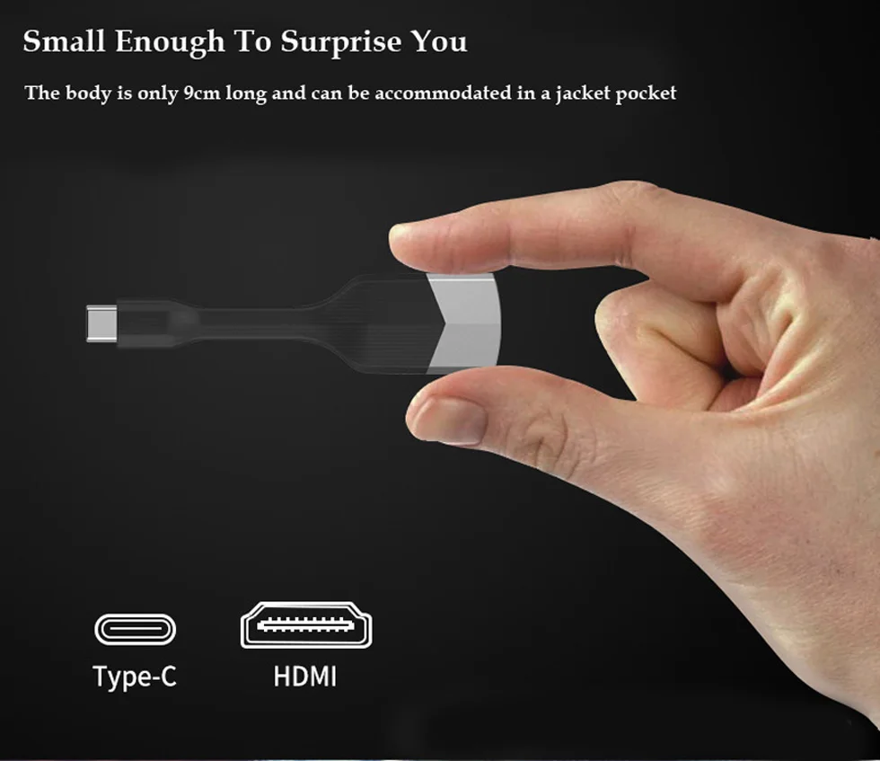 Usb type-C к HDMI адаптер док-станция HDMI 4K HD сигнал типа C к HDMI для HUAWEI Matebook/Smasung S8/Macbook Pro
