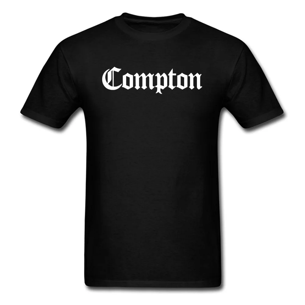 Compton прямая футболка с принтом ТВ кино письмо дешево модная брендовая новая